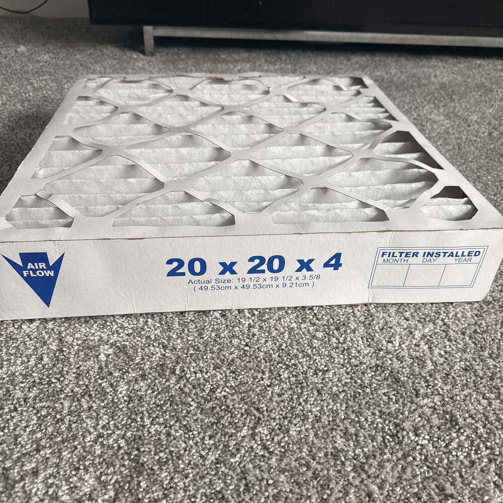 Atomic Filters20x20x4 Merv 8 Pleated AC Furnace Filter - Case of 2 -